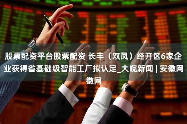 股票配资平台股票配资 长丰（双凤）经开区6家企业获得省基础级智能工厂拟认定_大皖新闻 | 安徽网